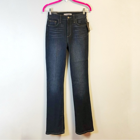 Joe’s Jeans High Rise Curvy Bootcut Dark Wash Sz 25 NWT The Rikki Wash (?) - Picture 3 of 16